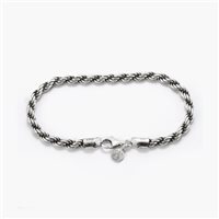 Pulsera Nove25 Hombre in Plata N25BRA00019